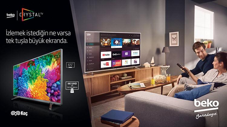 Beko CrystalTV Serisi ile Büyük Ekran Büyük Keyif