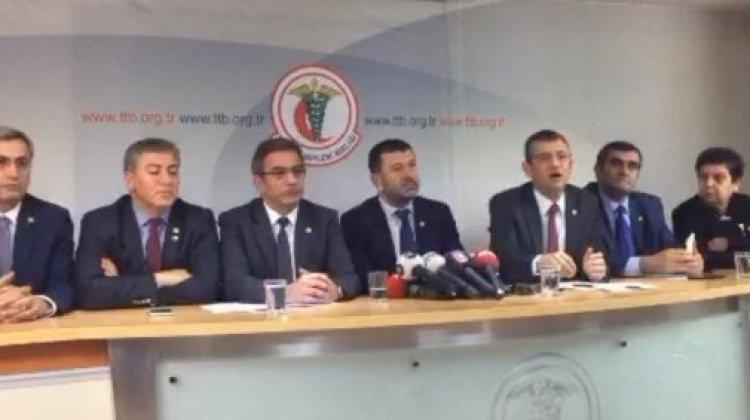 CHP'li vekillerden terör sevicilere ziyaret