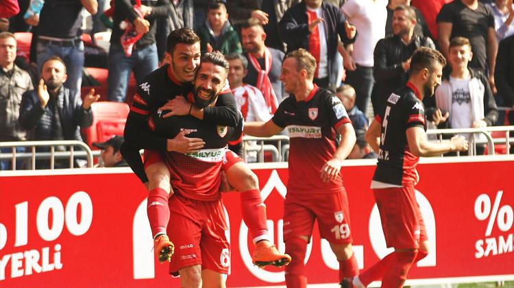 Samsunspor tek golle kazandı!