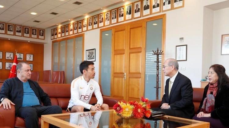 Japonya Başkonsolosu'ndan Galatasaray'a ziyaret