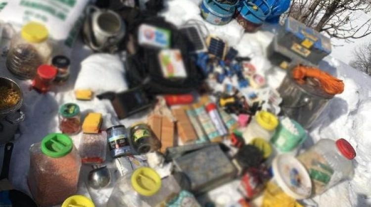 Terör örgütüne ait 5 sığınak bulundu