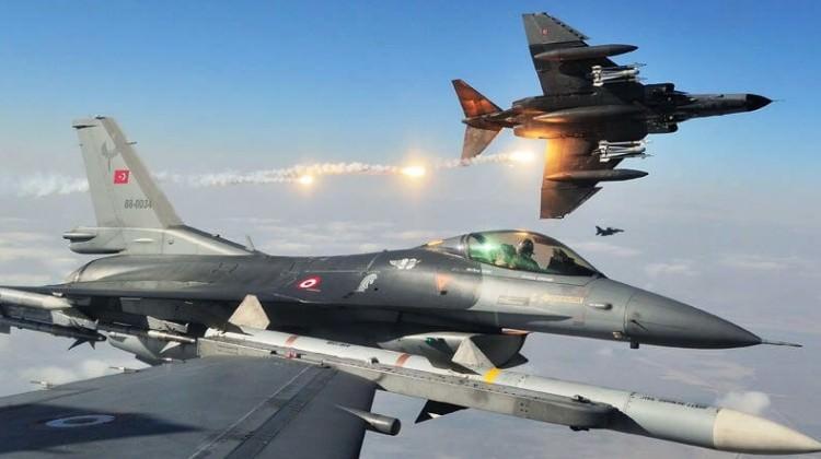 Türk jetleri böyle vurdu! Yeni görüntüler