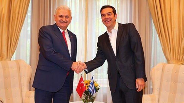 Başbakan Yıldırım Çipras ile görüştü