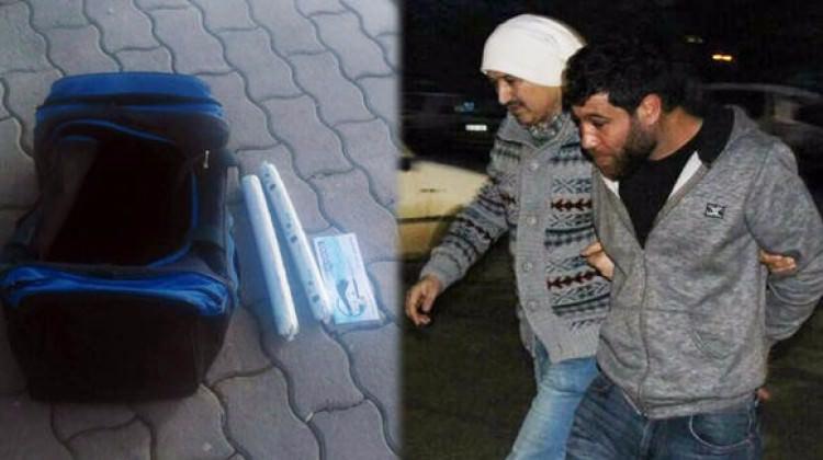 Valizinden dinamit çıkmıştı! Flaş karar