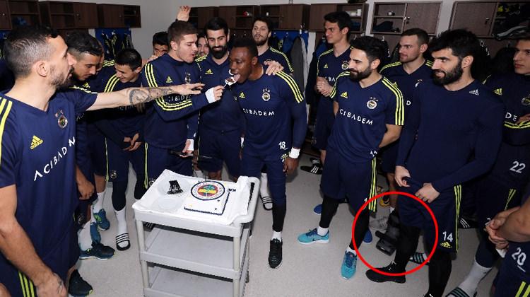 Fenerbahçeli yıldızın ayağı bu halde!