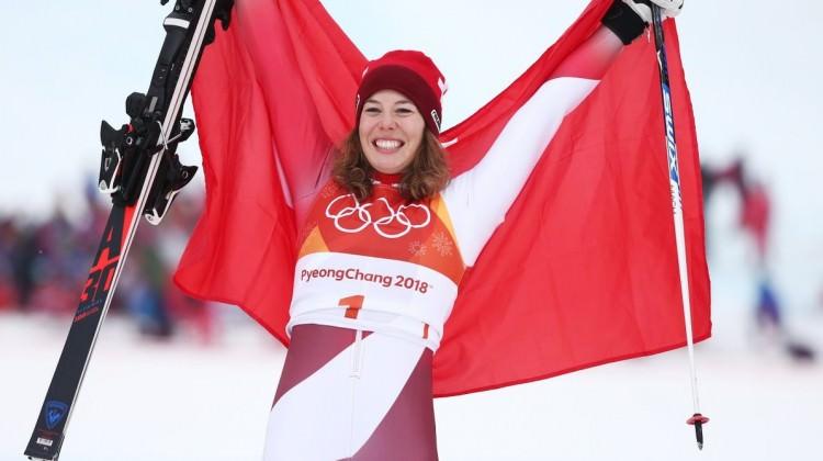 Michelle Gisin ilki başardı!