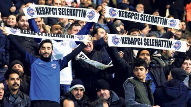 'Kebapçı Selo' pankartına Terim'in tepkisi