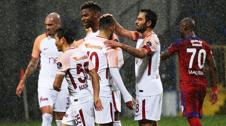 G.Saray Karabük'te gol olup yağdı!