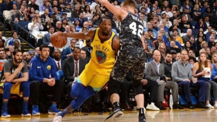 Golden State'i Durant taşıdı
