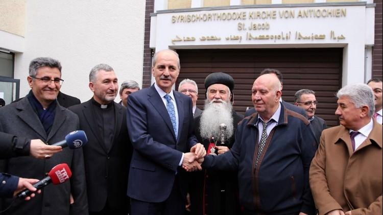 Kurtulmuş: Süryaniler ülkemizin bir parçasıdır