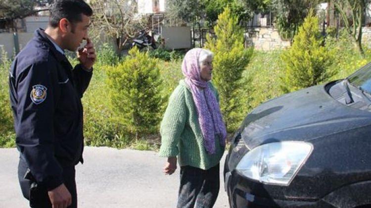 89 yaşındaki kadın yola fırladı ve...