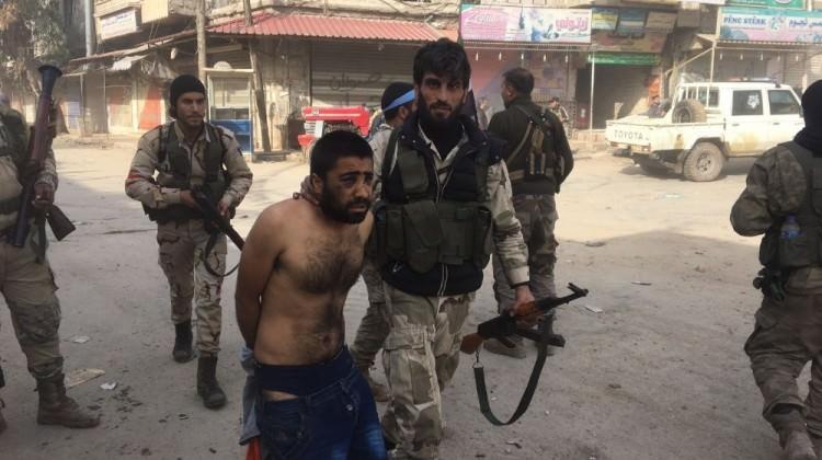 İşte Afrin'de yakalanan teröristler!