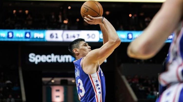 Ersan "double double"la takımını uçurdu!