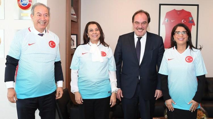 Fas heyetinden TFF'ye ziyaret