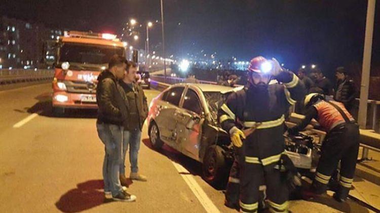Karadeniz Sahil Yolu'nda kaza: 6 yaralı