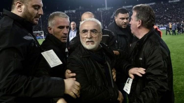 PAOK'un silahlı başkanından özür geldi
