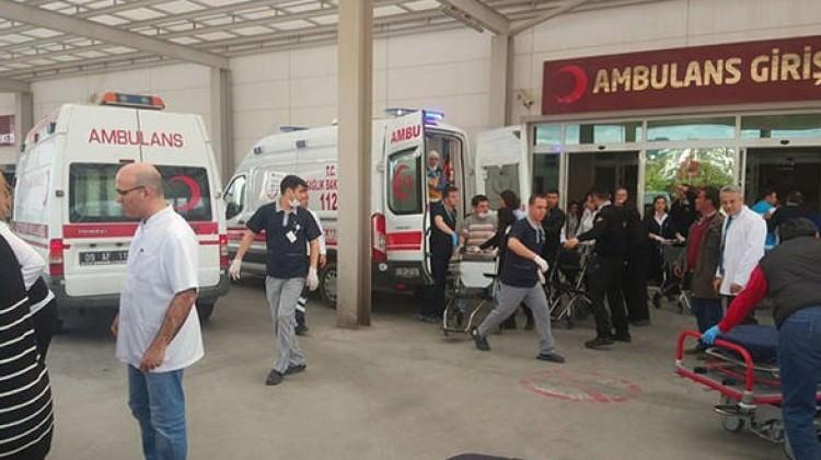 118 öğrenci hastanelik oldu!