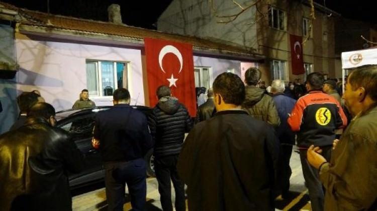 Şehit binbaşının Eskişehir'deki baba ocağı yasta