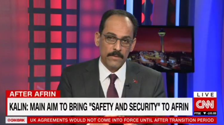 Kalın'dan CNN muhabirine tokat gibi cevap