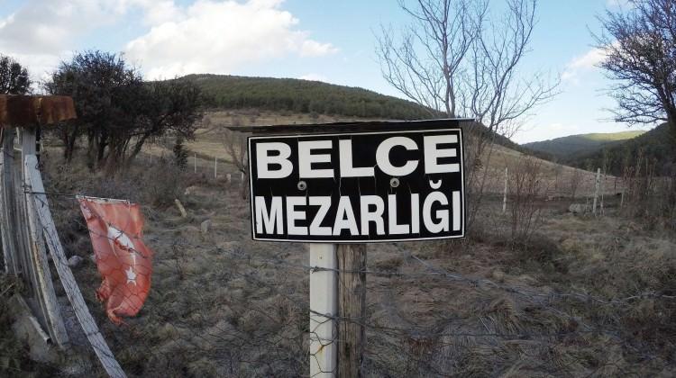 Kaybolan köyü şehit mezarları ortaya çıkarttı