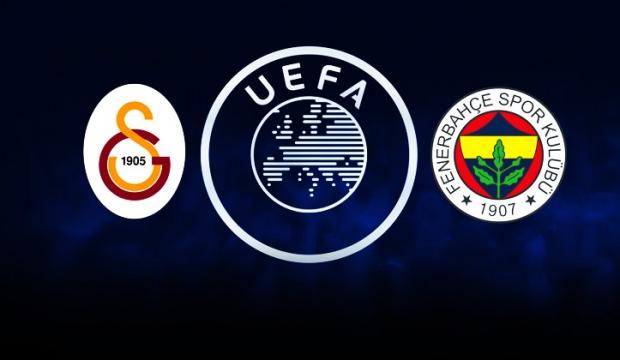 UEFA'dan G.Saray ve F.Bahçe'ye müjde!