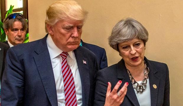 Theresa May: Trump'ın fino köpeği değilim