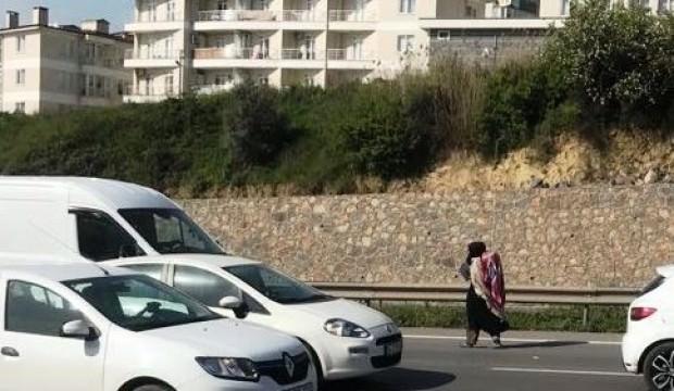 Dilencinin oyununu zabıta bozdu