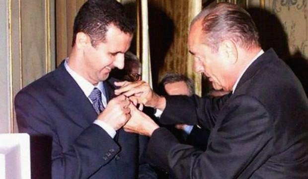 Fransa Esad'a verdiği nişanı geri alıyor