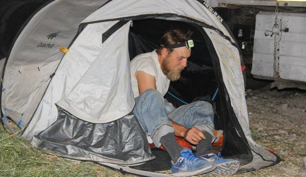 Fransız turist mahalleyi ayağa kaldırdı