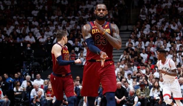 LeBron coştu, Cleveland yine kazandı!