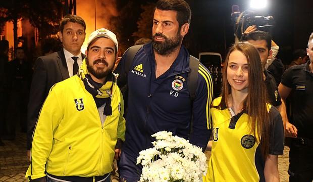 Fenerbahçe coşkuyla karşıladı