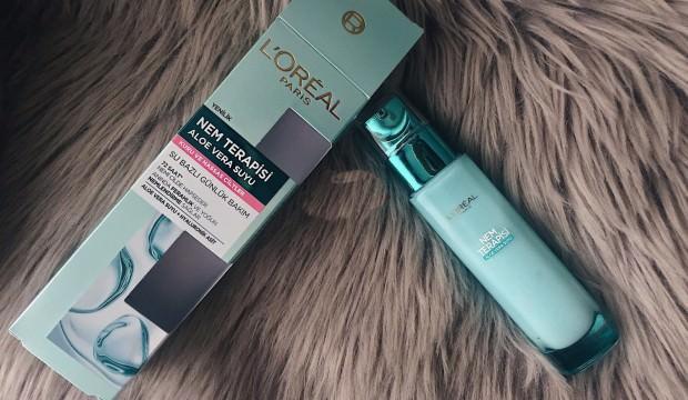Loreal Nem Terapisi Aloe Vera Suyu inceleme Loreal Nem Terapisi Aloe Vera Suyu inceleme