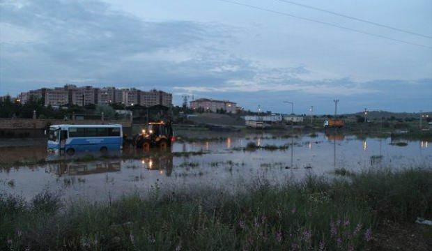 Midyat su altında kaldı