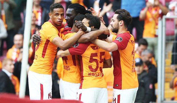 Rahat galibiyet! Galatasaray şampi...