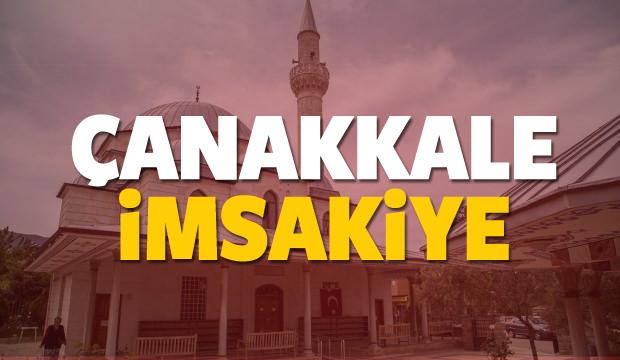 Çanakkale imsakiye sahur ve iftar vakti! Sabah ve Akşam ezanı saati... 2018