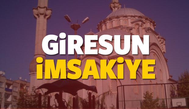 2018 Giresun imsakiye sahur ve iftar vakti! Sabah ve Akşam ezanı saati...