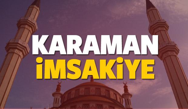 2018 Karaman imsakiye sahur ve iftar vakti! Sabah ve Akşam ezanı saati...