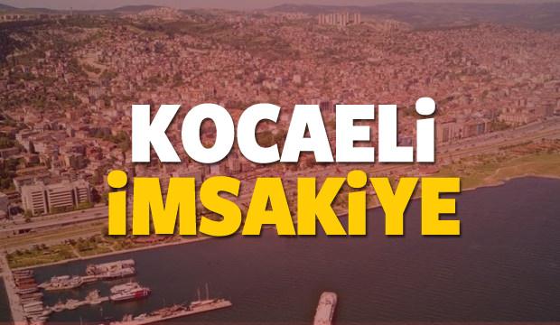 2018 Kocaeli imsakiye sahur ve iftar vakti! Sabah ve Akşam ezanı saati...