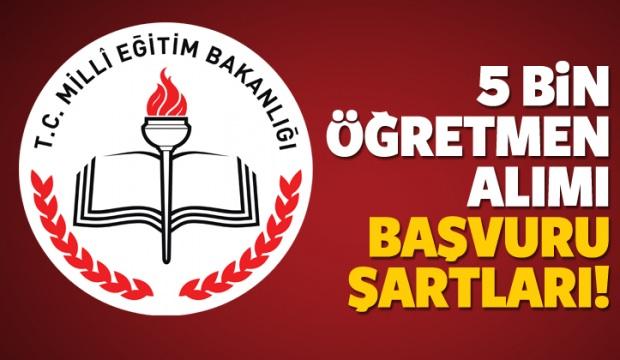 MEB 5 bin ücretli öğrenme alımı başvuru tarihi ve şartları!