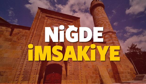 2018 Niğde imsakiye sahur ve iftar vakti! Sabah ve Akşam ezanı saati...