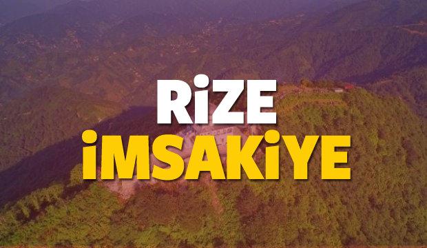 2018 Rize imsakiye sahur ve iftar vakti! Sabah ve Akşam ezanı saati...
