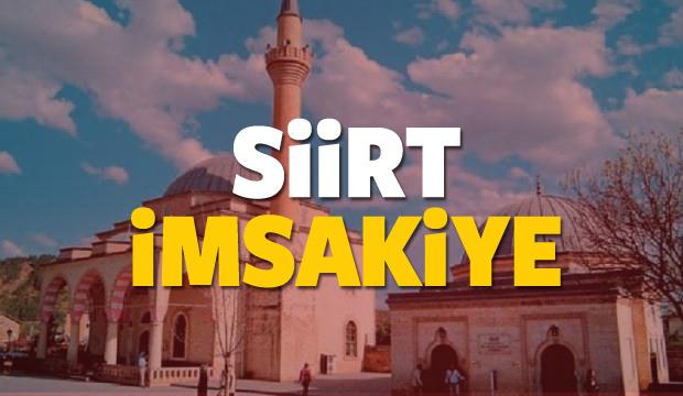 2018 Siirt imsakiye sahur ve iftar vakti! Sabah ve Akşam ezanı saati...