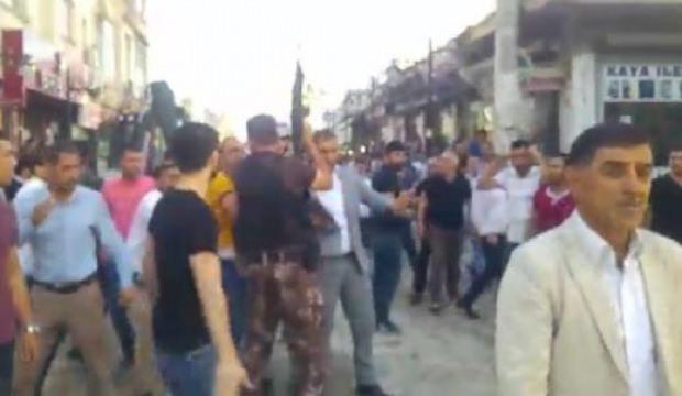 Tartışma büyüyünce polis havaya ateş açtı!