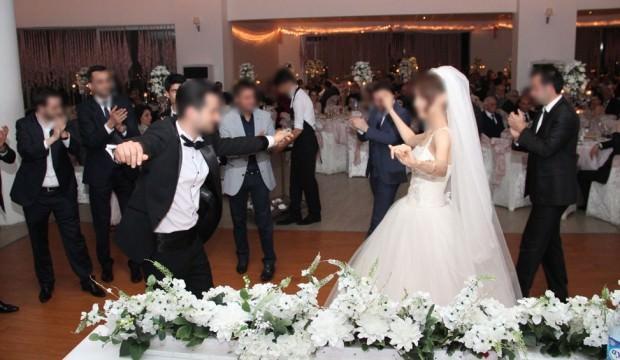 Yeni evli çifti televizyonda şoke eden görüntü!