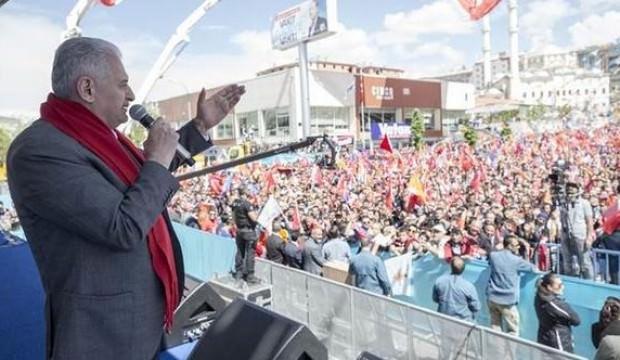 Başbakan Yıldırım: Siz sadece yıkmayı bilirsiniz