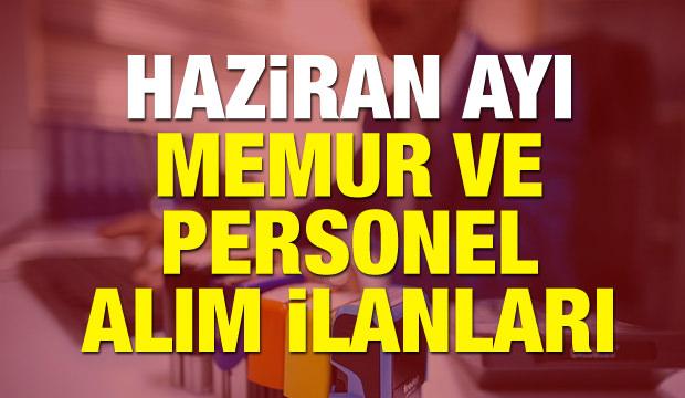 Kamu ve özel sektöre memur-personel alım ilanları! En az ilköğretim mezunu!