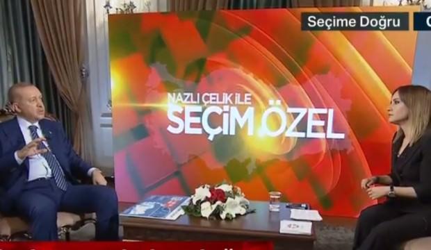 Cumhurbaşkanı Erdoğan canlı yayında!