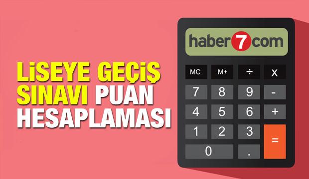 LGS sınavı puan hesaplaması! Bu sınavda kaç net kaç puan yapar?