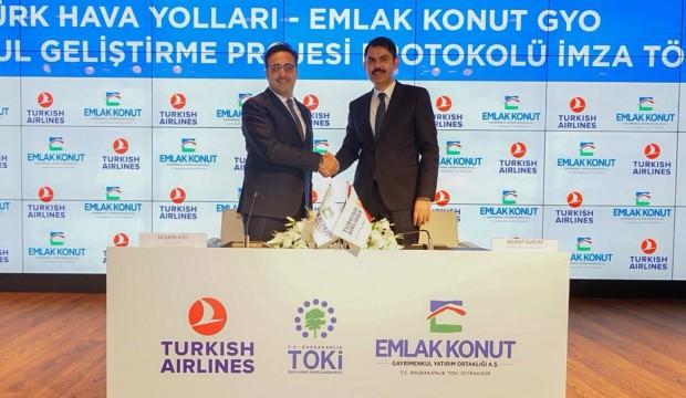 THY ve Emlak Konut'tan dev proje! İmzalar atıldı
