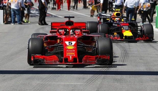 Kanada'da pole pozisyonu Vettel'in